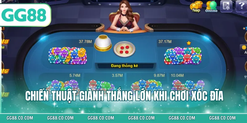 Chiến thuật giành thắng lớn khi chơi xóc đĩa